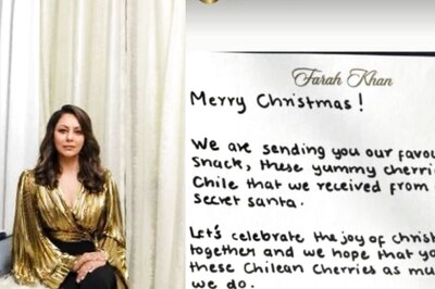 Gauri Khan Receives Hand Written Note, Cherries From Farah Khan as Christmas Gift