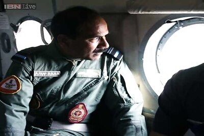 Snapshot: IAF Chief oversees rescue, relief operations in flood-hit J&K