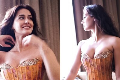 Sexy! Disha Patani Flaunts Ample Cleavage In A Stunning Corset Dress; Hot Photos Go Viral