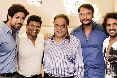 Darshan And Puneeth Rajkumar's Pic Goes Viral Amid Slipper Attack; Yash Fans Support Kranti Star