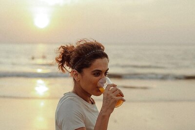 Taapsee Pannu Gives an Exclusive Peek Into Her ‘Natural Fat Burning Powerhouse Drink’