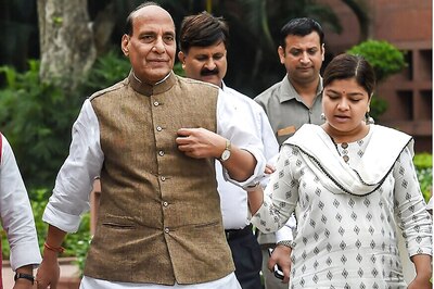 Cabinet Panel on Parliamentary Affairs Meets at Rajnath Singh's Residence