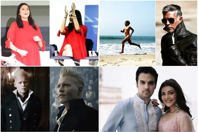 Pregnant Anushka Sharma Looks Radiant in Red, Milind Soman Booked for Running Nude on Goa Beach