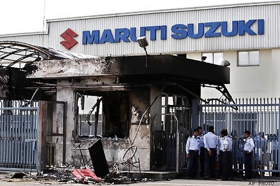 10 union leaders of Maruti Manesar plant arrested