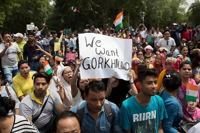 Darjeeling Unrest: GJM Activists Burn Copies of GTA Accord in Hills