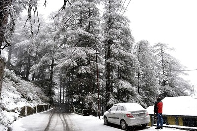 Snowfall in Major Tourist Places of Himachal Pradesh, Min Temp Falls Below Freezing Point