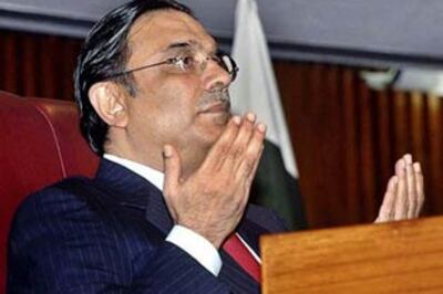 My government will eliminate Taliban: Zardari