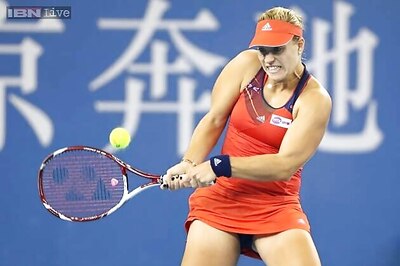 Top-seed Kerber wins Linz opener after false start