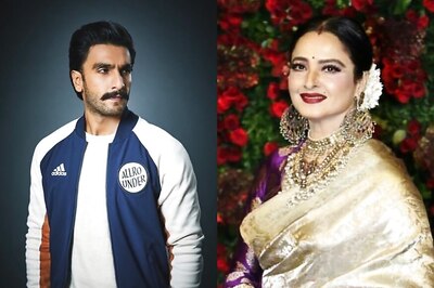 Rekha Praises Ranveer Singh at Awards Show, Says the Actor Truly Inspires Her