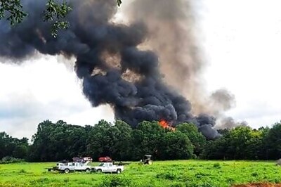 Railroad Tie Fire Still Burning In Alabama Despite Storm