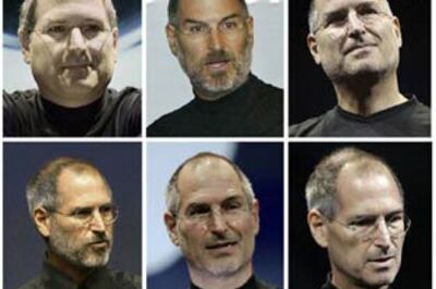 Apple CEO Jobs at work on Monday: witness