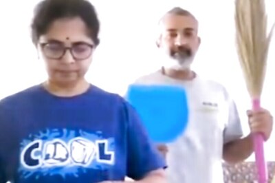 SS Rajamouli Takes Up the Household Chores Challenge, Aces It Like a Pro