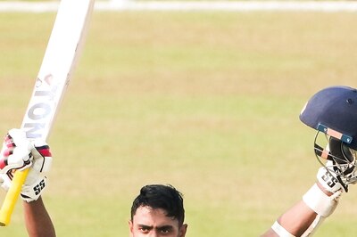 Duleep Trophy 2024: Abhimanyu Easwaran Century Keeps India B Afloat After Anshul Kamboj's Five-for Wreaks Havoc