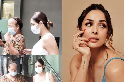 Malaika Arora Rushes To Her Father As He Gets Hospitalised, Helps Mom Joyce Arora To Get Into Car