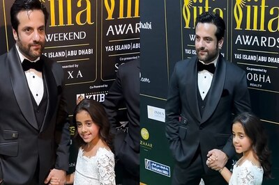 Father-Daughter Duo Fardeen Khan And Diani Walk The Green Carpet Of IIFA 2023, Fans Call Them 'Adorable'