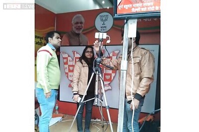 Now, click a selfie with PM Narendra Modi at Delhi's Khan Market