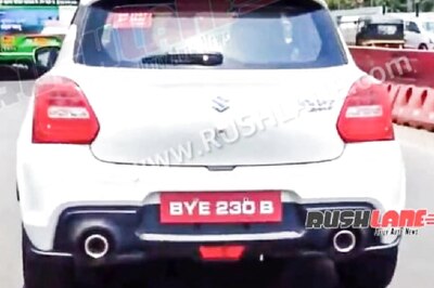 Maruti Swift Sport Spied Testing in Pune Ahead of Launch in India - Details Here