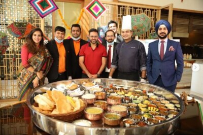 Ahmedabad Restaurant Serves 5-ft-long Motera Thali with Dishes Like Dhoni Khichdi and Kohli Khaman