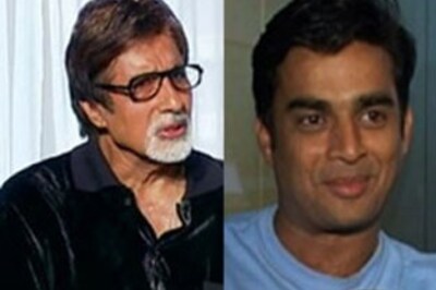 Big B impresses Madhavan with golfing skills