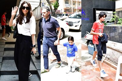 Karisma Kapoor Reunites With Ex-Husband Sunjay Kapur For Son Kiaan's Birthday Bash; Watch Video