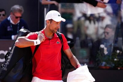 Novak Djokovic Suffers Shock Defeat in Rome After Being Hit on Head by a Bottle