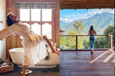 Trekking, Swimming And Meditation: Inside Samantha's Spectacular Bhutan Adventures