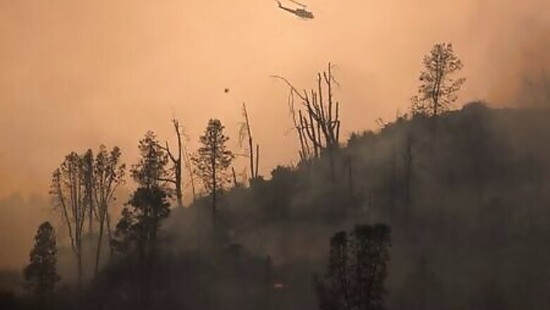 Firefighters Make Headway Against Lightning-sparked California Wildfires