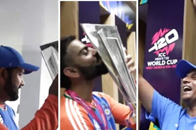 'Believe, Become, Conquer': Relive Some Glorious Moments in Team India's Dressing Room After Winning T20 World Cup 2024 - WATCH