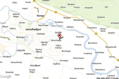 Fire at tyre godown in Birsa Nagar