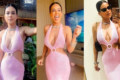 Sexy Nia Sharma Flaunts Ample Cleavage in Stunning Pink Dress, Hot Photos Go Viral