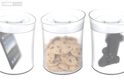 This 'smart' cookie jar lets you grab a cookie only when you achieve your set goals