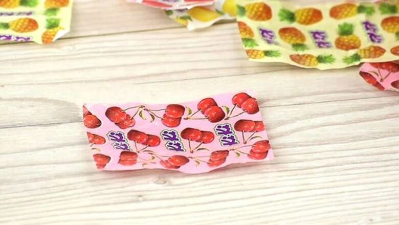 How to Reuse Candy Wrappers