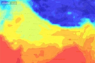 Cold wave: Temperature map of India