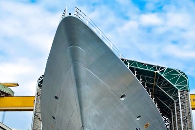 Indian Navy's 'Mahendragiri' Launched in Mumbai | All About The Warship