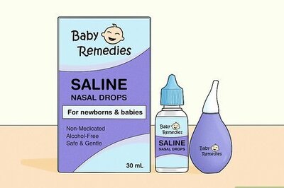 How to Give a Baby Saline Nose Drops
