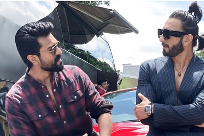 At SVC 50 Launch, Ranveer Singh and Ram Charan Bond Over Rs 4 Crore Ferrari Car