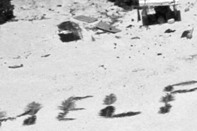Three Sailors Stranded On Pacific Atoll Rescued After US Coast Guard Spots Their ‘HELP’ Sign Made Of Palm Leaves