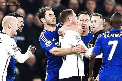 Chelsea and Everton charged for mass scuffle