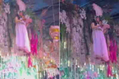 Indian Couple's Heaven-themed Ceremony With Women Hanging as 'Flying Angels' Receives Backlash