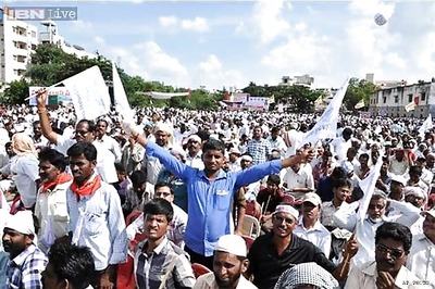Telangana: Seemandhra Congress MP meets Lok Sabha speaker