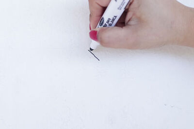How to Remove Sharpie from a Painted Wall