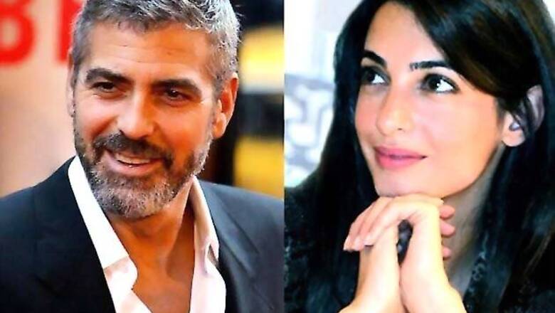 Is George Clooney having wedding jitters?