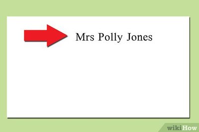 How to Write an Address on an Envelope