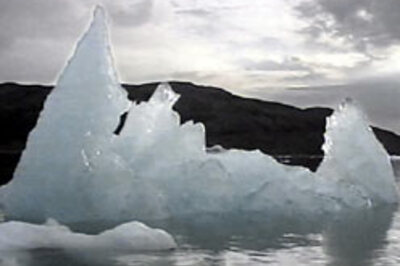 Arctic sea ice melting faster