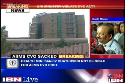 AIIMS doctors begin signature campaign against Chief Vigilance Officer Sanjiv Chaturvedi's removal