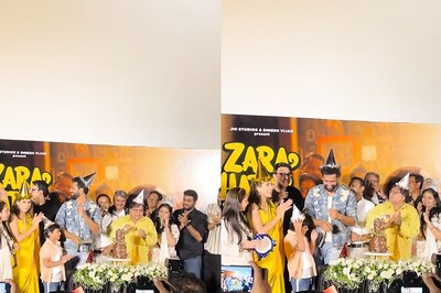 Vicky Kaushal's Fan Hilariously Gatecrashes His Birthday Celebrations With ZHZB Cast; Watch Video