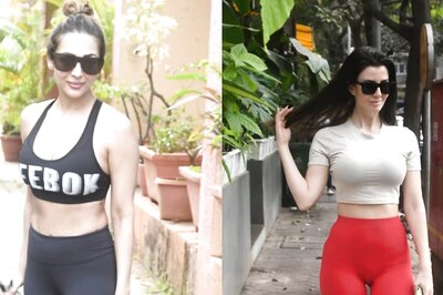 Malaika Arora, Giorgia Andriani Stun in Athleisure Amid Latter's Split Rumours With Arbaaz Khan