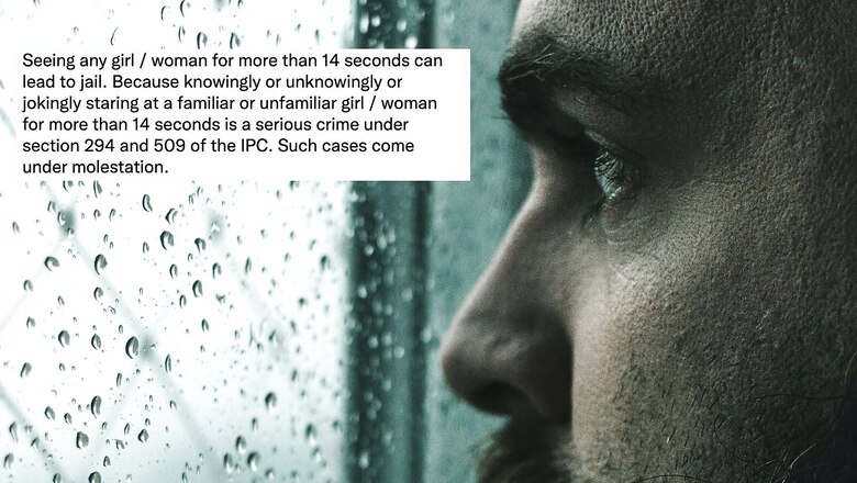 NCIB Says Men Could Be Jailed For Staring At Women for 14 Seconds And Twitter Has Thoughts