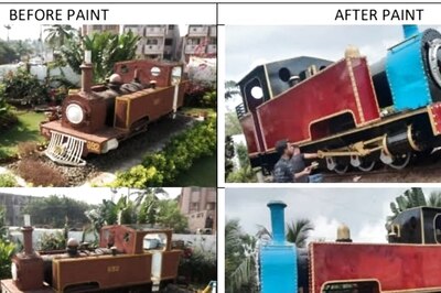 Puri's Heritage Steam Locomotive Repaired and Restored at BNR Hotel by East Coast Railway