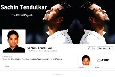 Sachin Tendulkar joins Facebook